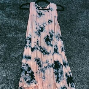 Tie dye sun dress